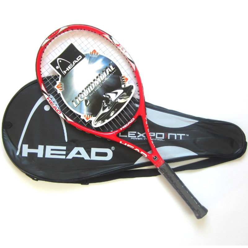 HEAD Tennis Racket Carbon Raqueta Profesional Set With Tennis Bag Overgrip String Tennisracket Padel Raquetas De Tenis Racchetta