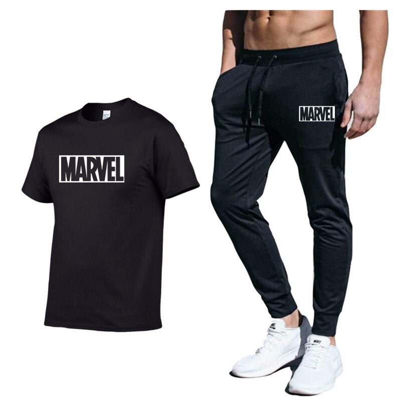 set Men's Tracksuit T Shirt pants Sport Suit Gym Fitness Clothing Running Jogging Sport Wear Exercise Workout workout clothe