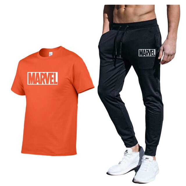 set Men's Tracksuit T Shirt pants Sport Suit Gym Fitness Clothing Running Jogging Sport Wear Exercise Workout workout clothe